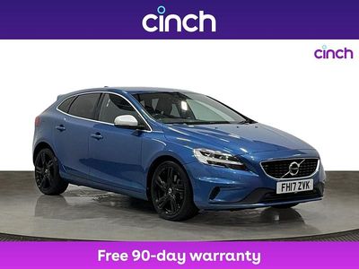 Blue Used 2017 Volvo V40 R-Design Pro Hatchback | £9,549 (Fair price)