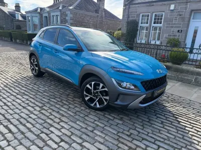 Used Hyundai Kona Premium 120 HP (88 kW) 2022 Blue SUV