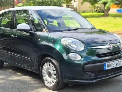 Used Fiat 500L Easy 85 HP (62 kW) 2013 Green MPV