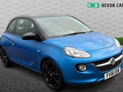 Used Vauxhall Adam S 70 HP (51 kW) 2018 Blue Hatchback