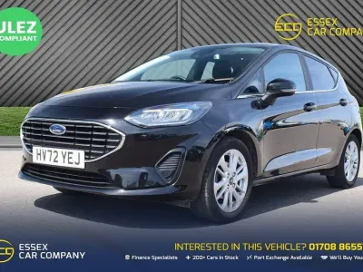 Used Ford Fiesta Titanium 2022 Black Hatchback