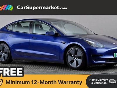 Used Tesla Model 3 Standard Range 208 kW (283 HP) 2021 Blue Sedan