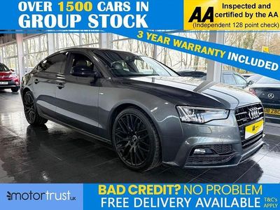 Used Audi A5 Sportback Advanced 190 HP (139 kW) 2016 Grey Hatchback