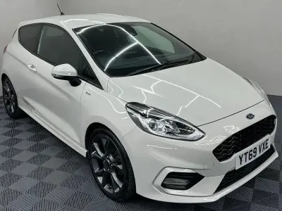 Gebraucht Ford Fiesta ST-Line 2019 Weiß Kleinwagen