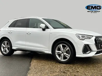Usado Audi Q3 S-Line 150 CV (110 kW) 2022 Blanco SUV