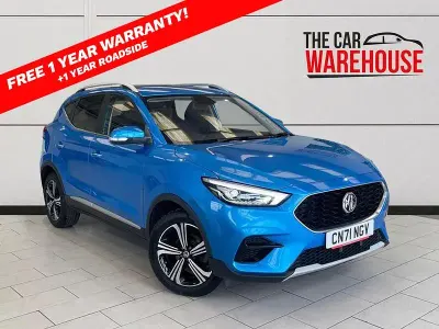 Used MG ZS Excite 106 HP (77 kW) 2021 Blue SUV
