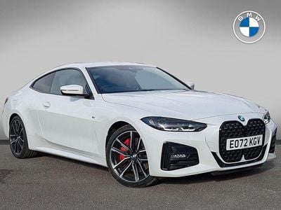 White Used 2022 BMW 420 M Sport Coupe | £27,336 (Fair price)