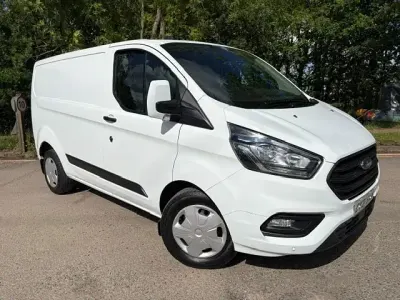 Used Ford Transit Custom Trend 105 HP (77 kW) 2021 White Van