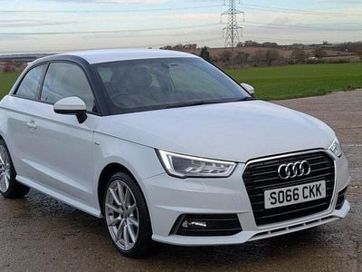 White Used 2017 Audi A1 S-Line Hatchback | £8,295 (Fair price)
