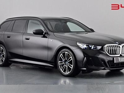 Used BMW i5 M Sport 250 kW (340 HP) 2024 Obsidian black Estate