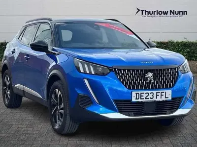 Second-hand Peugeot 2008 GTi 130 CP (95 kW) 2023 Albastru SUV