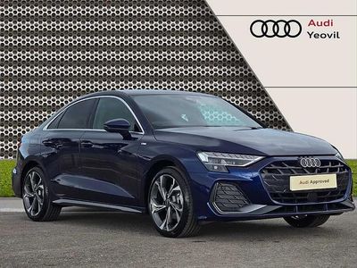 Used Audi A3 S-Line 147 HP (108 kW) 2025 Blue Sedan
