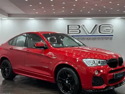 Used BMW X4 M Sport 258 HP (189 kW) 2016 Red SUV