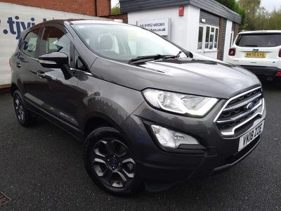 used Ford Ecosport 1.0T ECOBOOST ZETEC EURO 6 (S/S) 5DR PETROL FROM 2018 FROM TEL (TF2 6PL) | SPOTICAR