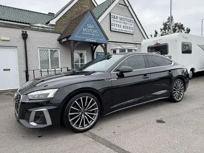 Used Audi A5 S-Line 2021 Black Coupe