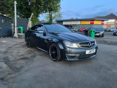 Used Mercedes C63 AMG AMG 2012 Black Coupe