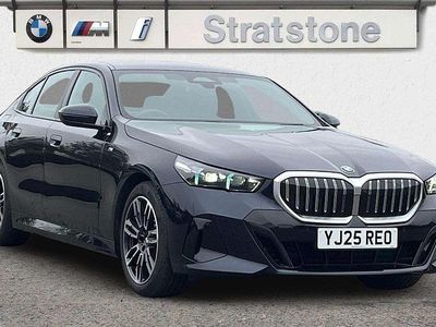 Black Used 2025 BMW 520 M Sport | £40,599 (Fair price)