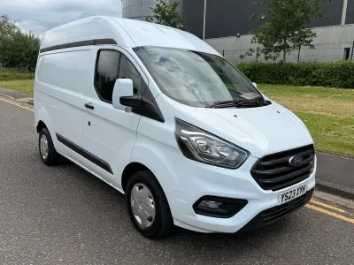 Used Ford Transit Custom Trend 130 HP (95 kW) 2023 White Van