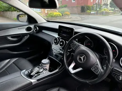 Used Mercedes C220 170 HP (125 kW) 2015 Silver Sedan