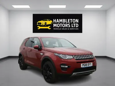 Used Land Rover Discovery Sport HSE 240 HP (176 kW) 2018 Red SUV