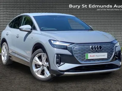 Used Audi Q4 e-tron S-Line 150 kW (204 HP) 2023 Grey SUV