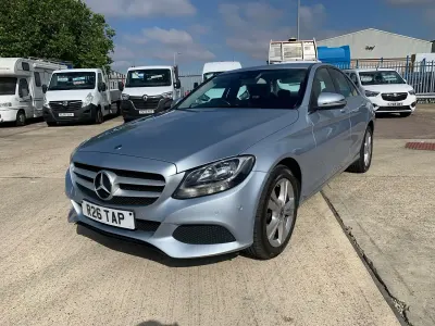 Used Mercedes C220 Executive 170 HP (125 kW) 2018 Silver Sedan
