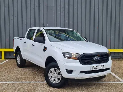 Begagnad Ford Ranger XL 2021 Vit Pickup