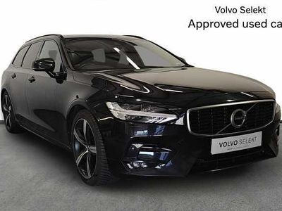 Usado Volvo V90 R-Design 190 CV (139 kW) 2019 Negro Familiar