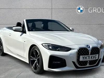 Used BMW 420 M Sport 190 HP (139 kW) 2022 White Cabriolet