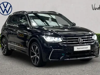 Used VW Tiguan R-line 150 HP (110 kW) 2021 Black SUV