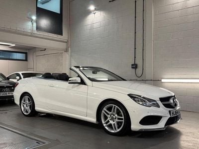 Used Mercedes E350 AMG line 2014 White Cabriolet