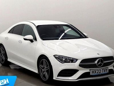 Begagnad Mercedes CLA180 AMG Line Premium 136 HK (100 kW) 2022 Vit Sedan