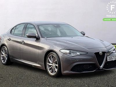 used Alfa Romeo Giulia Saloon 2.0 TB 280 Veloce 4dr Auto [Front and rear parking sensors,18"Alloys,Lane departure warning system,Electrically adjustable and folding door mirrors,40:20:40 split folding rear bench seat]