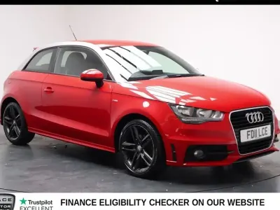 Used Audi A1 S-Line 122 HP (89 kW) 2011 Red Hatchback
