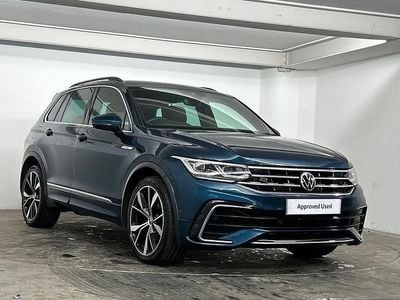 Used VW Tiguan R-line 150 HP (110 kW) 2022 Blue SUV