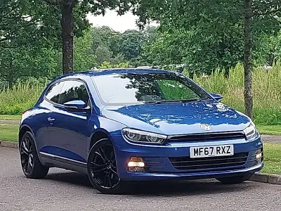Used VW Scirocco GT 125 HP (91 kW) 2017 Blue Coupe
