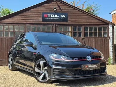Used VW Golf VII GTI 230 HP (169 kW) 2018 Black Hatchback