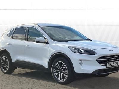 White Used 2022 Ford Kuga Titanium SUV | £17,279 (Good price)