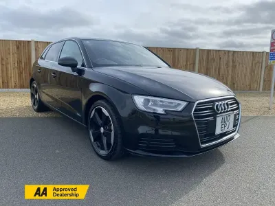 Used Audi A3 Sportback Sport 150 HP (110 kW) 2017 Black Hatchback