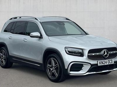 Silver Used 2024 Mercedes GLB220 AMG Line Premium SUV | £32,555 (Fair price)
