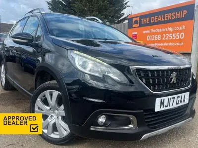 Used Peugeot 2008 Allure 120 HP (88 kW) 2017 Black SUV
