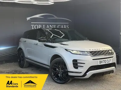 Used Land Rover Range Rover evoque First Edition 2020 Silver SUV