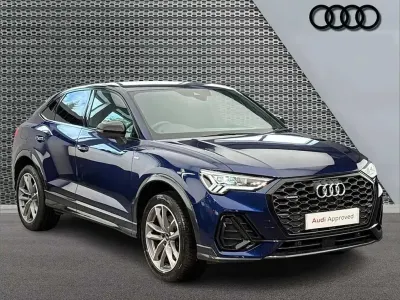 Used Audi Q3 Black Edition 187 HP (137 kW) 2023 Blue SUV