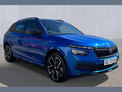 Used Skoda Kamiq Monte Carlo 147 HP (108 kW) 2023 Blue SUV
