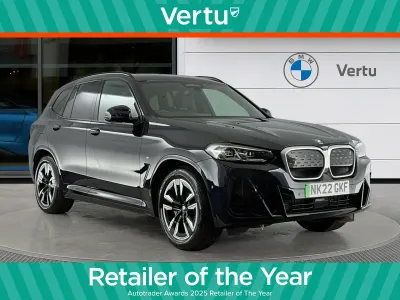 Used BMW iX3 M Sport 207 kW (282 HP) 2022 Black SUV