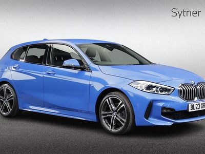 Used BMW 118 M Sport 134 HP (98 kW) 2023 Blue Hatchback