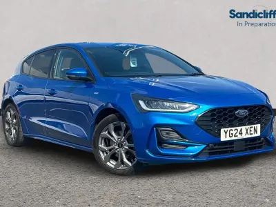 Used Ford Focus ST-Line 155 HP (114 kW) 2024 Blue Hatchback