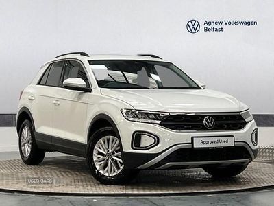 Used VW T-Roc Life 110 HP (80 kW) 2023 White SUV