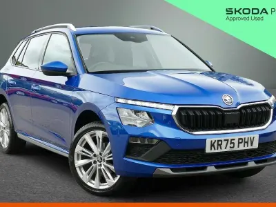 Used Skoda Kamiq SE L 115 HP (84 kW) 2025 Blue SUV