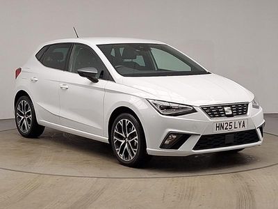 Used Seat Ibiza XCELLENCE 95 HP (69 kW) 2025 White Hatchback